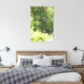 Toile Chouette perchant sur un arbre (Insitu(Chambre))