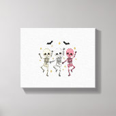 Toile Chouette poupée d'Halloween mignonne (Recto)