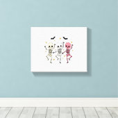 Toile Chouette poupée d'Halloween mignonne (Insitu (Plancher de Bois))