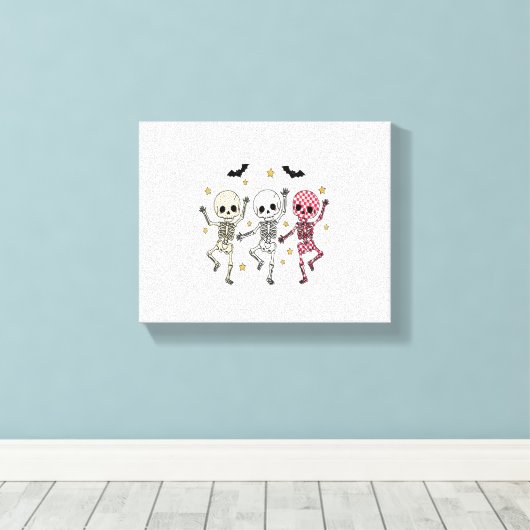Toile Chouette poupée d'Halloween mignonne (Insitu (Plancher de Bois))