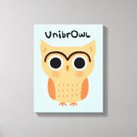 Chouette unibrow UnibrOwl | Chouette à sourcils mi