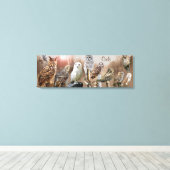 Toile Chouettes (Insitu (Plancher de Bois))