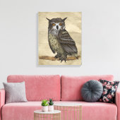 Toile Chouettes (Insitu(Salon))