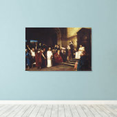 Toile Chrétien Before Pilate (Insitu (Plancher de Bois))