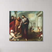 Christ à la piscine de Bethesda, 1667-70 (huile su