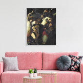 Toile Christ adoré par les anges, Saint Sébastien (Insitu(Salon))
