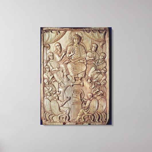 Toile Christ avec les douze apôtres (Recto)