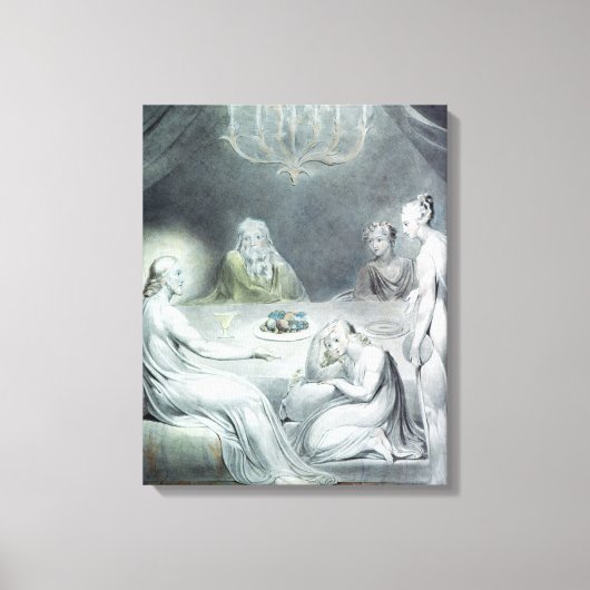 Toile Christ dans la Maison de Martha et Marie (Recto)