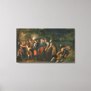 Toile Christ dans le jardin de Gethsémani