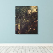 Toile Christ dans le jardin de Gethsémani 2 (Insitu (Plancher de Bois))