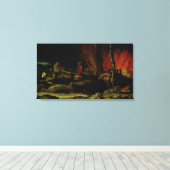 Toile Christ dans Limbo (Insitu (Plancher de Bois))