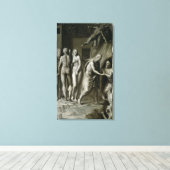 Toile Christ dans Limbo 2 (Insitu (Plancher de Bois))