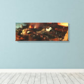 Toile Christ Descent en enfer par Hieronymus Bosch (Insitu (Plancher de Bois))