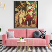 Toile Christ en enfer (Insitu(Salon))