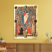 Toile Christ en Majesté avec les saints (Insitu(Salon))
