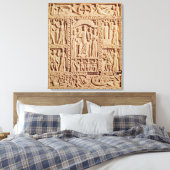 Toile Christ Enthroné, d'un évangéliste (Insitu(Chambre))