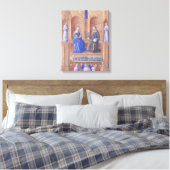 Toile Christ et la Vierge Marie Enthronée (Insitu(Chambre))