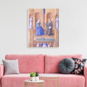 Toile Christ et la Vierge Marie Enthronée (Insitu(Salon))