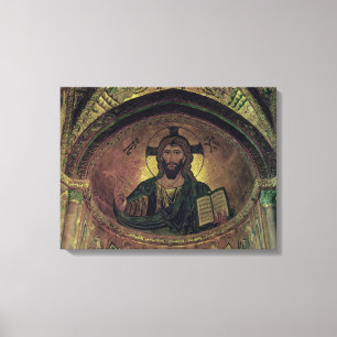 Toile Christ Pantocrat dans l'abside