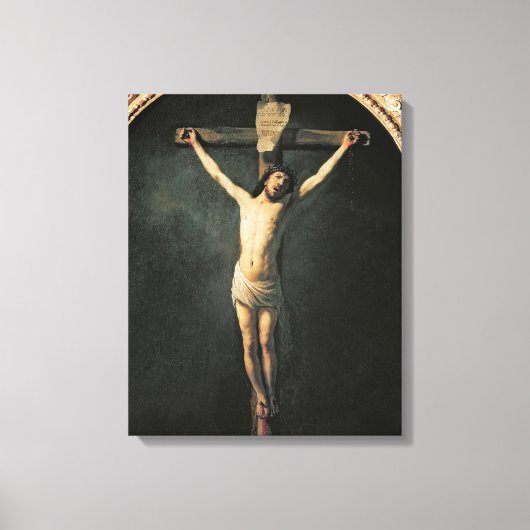 Toile Christ sur la croix (Recto)