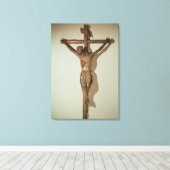 Toile Christ sur la Croix, appelé "Le Dévot Christ" (Insitu (Plancher de Bois))