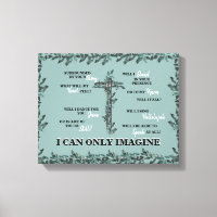 Christian I Can Only Imagine Cross Lyric Foliing