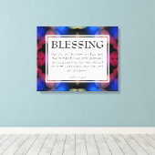 Toile Christian LE SEIGNEUR VOUS BÉNISSE Numéros 6:24-26 (Insitu (Plancher de Bois))