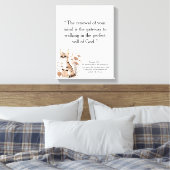 Toile Christian Motivational Wall Art (Editable) (Insitu(Chambre))