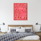 Toile Christmas Carol Canvas Hark le Herald (Insitu(Chambre))