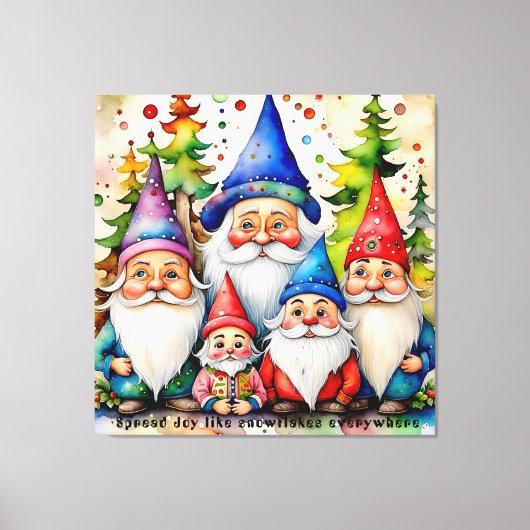 Toile Christmas Empowering Quotes – Art Print Collection (Recto)