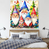 Toile Christmas Empowering Quotes – Art Print Collection (Insitu(Chambre))