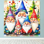 Toile Christmas Empowering Quotes – Art Print Collection (Insitu (Plancher de Bois))