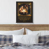 Toile Christmas Nativity Holy Family Religious  (Insitu(Chambre))