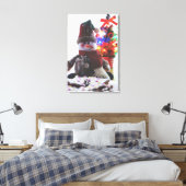 TOILE CHRISTMAS SNOWMAN (Insitu(Chambre))