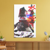 TOILE CHRISTMAS SNOWMAN (Insitu(Salon))