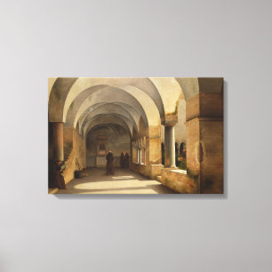 Toile Christoffer Wilhelm Eckersberg - Les Cloîtres