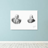 Toile Christoph Willibald von Gluck et Andre (Insitu (Plancher de Bois))