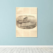 Toile Christy, Shebert et Garrett (Insitu (Plancher de Bois))