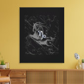 Toile Chrome comme Capricorn Zodiac Connexion Hevelius (Insitu(Salon))