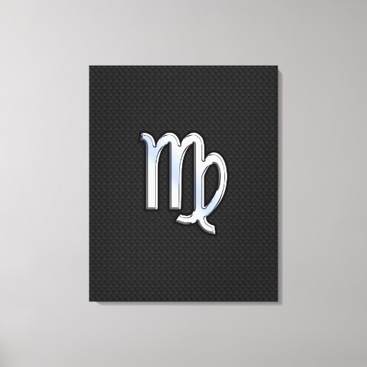 Toile Chrome Virgo Zodiac Connexion style peau de serpen (Recto)