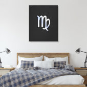 Toile Chrome Virgo Zodiac Connexion style peau de serpen (Insitu(Chambre))