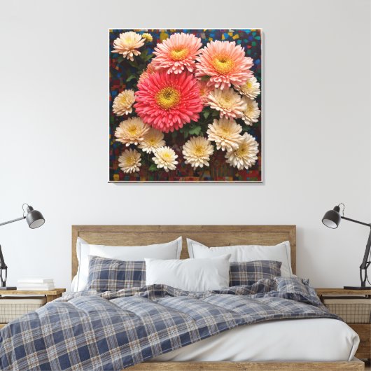 Toile chrysantemum (Insitu(Chambre))