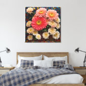 Toile chrysanthème (Insitu(Chambre))