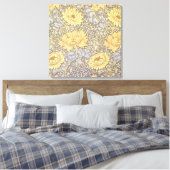 Toile Chrysanthème Fleurs de Maman William Morris (Insitu(Chambre))