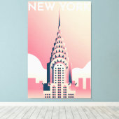 Toile Chrysler Building (Insitu (Plancher de Bois))