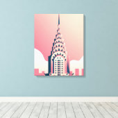 Toile Chrysler Building (Insitu (Plancher de Bois))