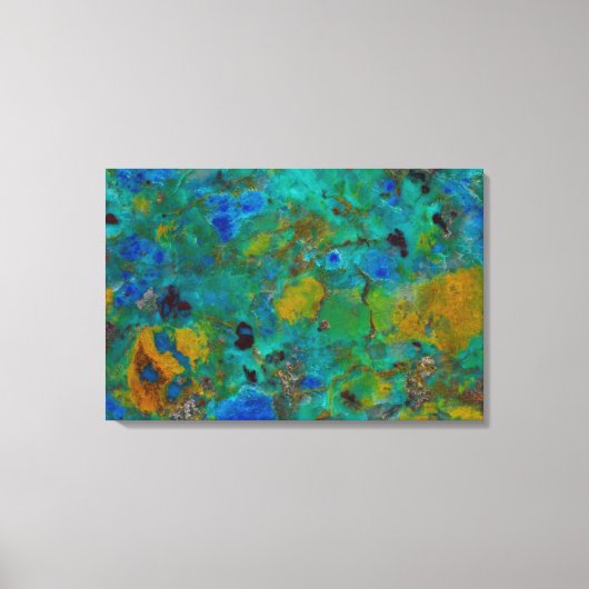 Toile Chrysocolla de Blue Cliff (Recto)