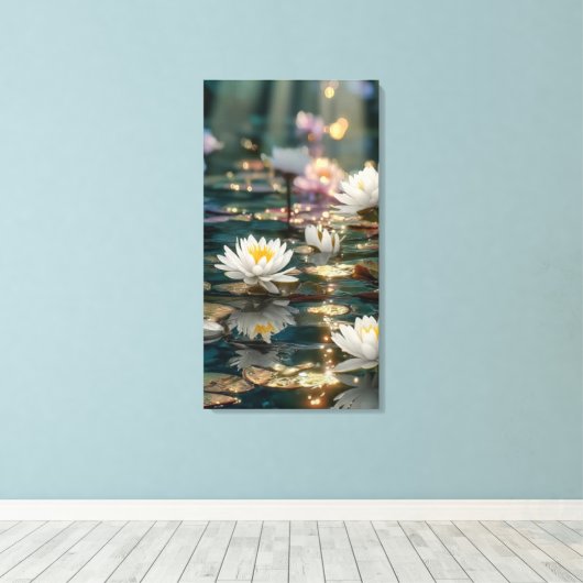 Toile Chuchotements de sérénité (Insitu (Plancher de Bois))