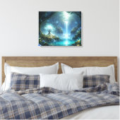 Toile Chuchotements des Chutes Enchantées (Insitu(Chambre))