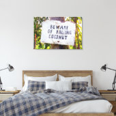 Toile CHUTE DE COCONUTS 24x36 (Insitu(Chambre))